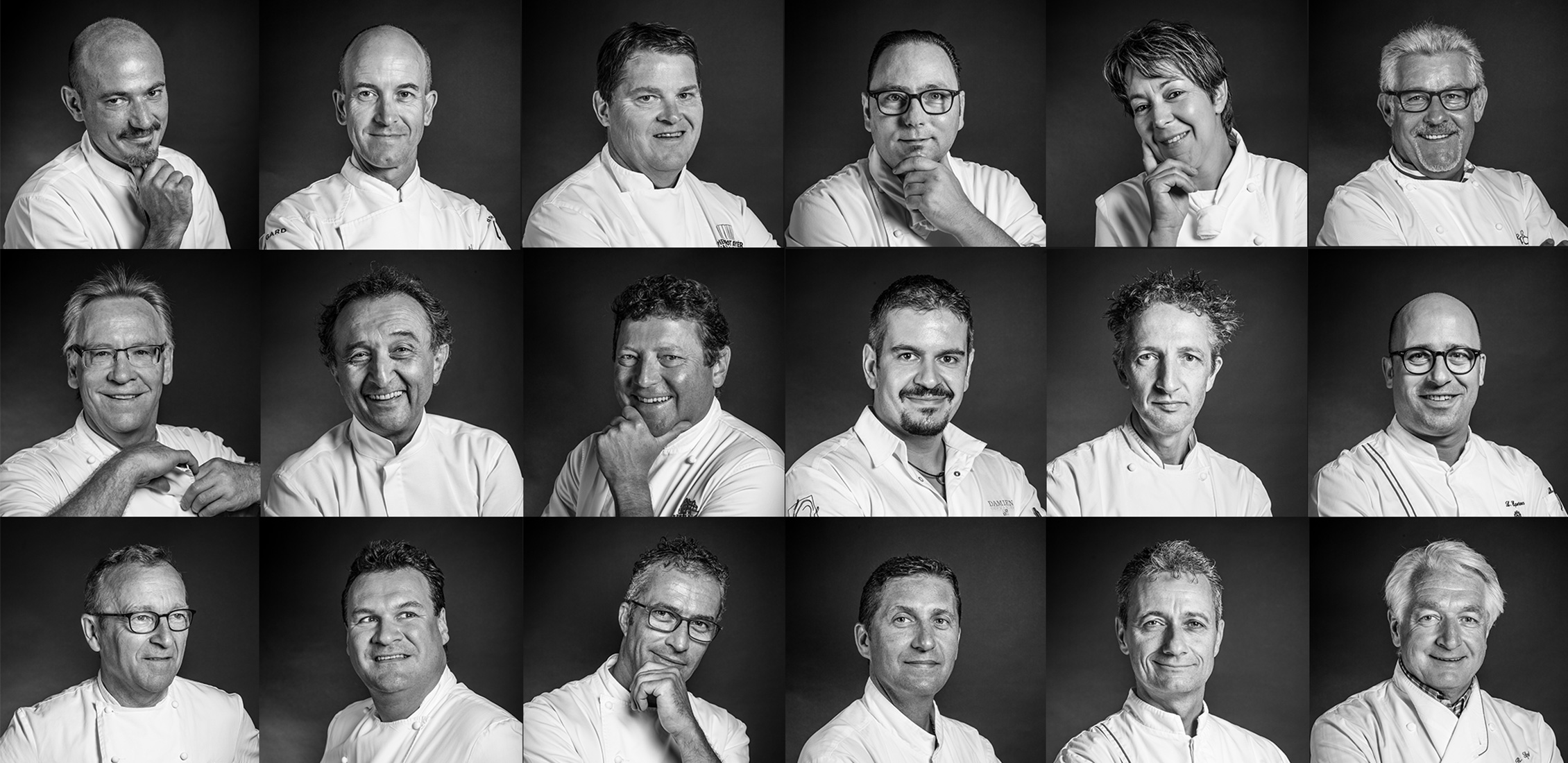 Images des chefs des grandes tables de suisse
